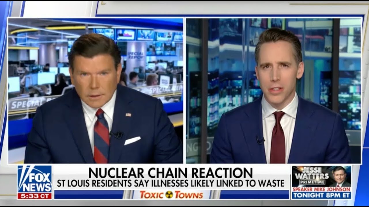 PART 1: Hawley Talks Expanding RECA To Compensate Missouri Victims Of Government Nuclear Radiation