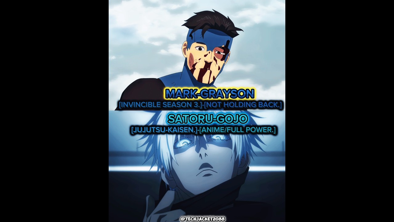 Mark-Grayson Vs Satoru Gojo.Remake Edit | Fixing my Cap 