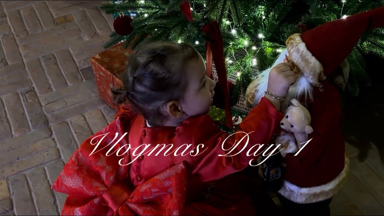 Vlogmas Day 1 fillon me feste dhe surpriza 🥰//Dezi Lami