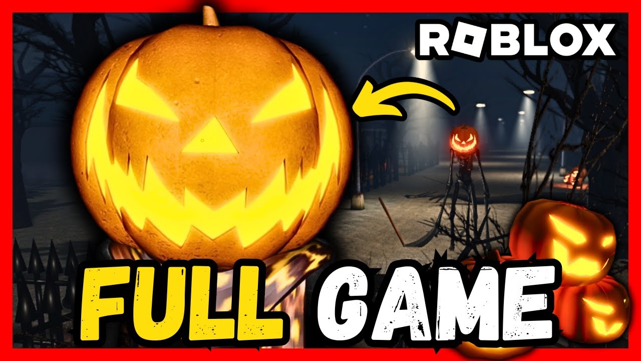 🎃Sinister Halloween FULL GAME Walkthrough & ALL Endings - ROBLOX