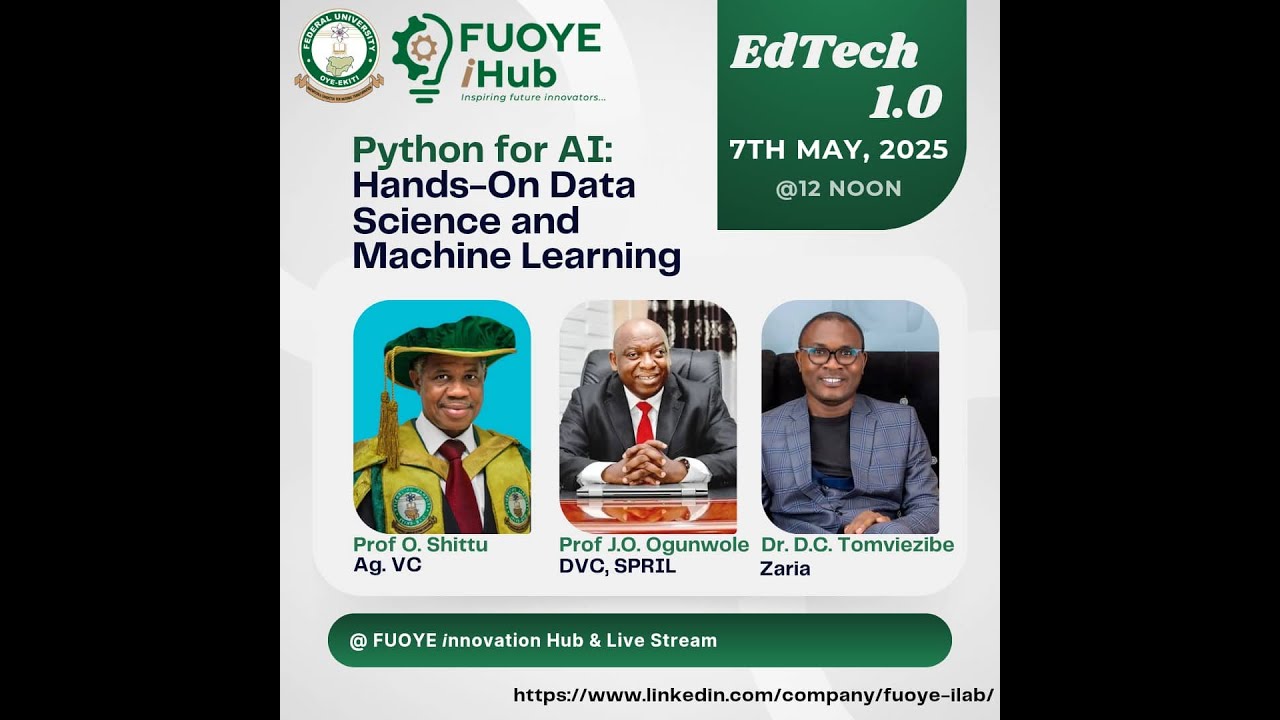 Python for AI: Hands-On Data Science and Machine Learning Workshop