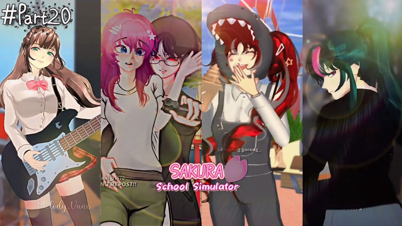 Kumpulan tiktok sakura school simulator part 20🌷|| #tiktoksakuraschoolsimulator #fyp