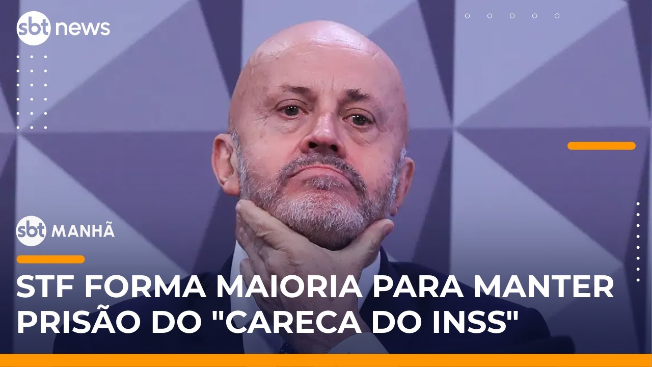 SBT Notícias/SBT Manhã: STF forma maioria para manter prisão do 