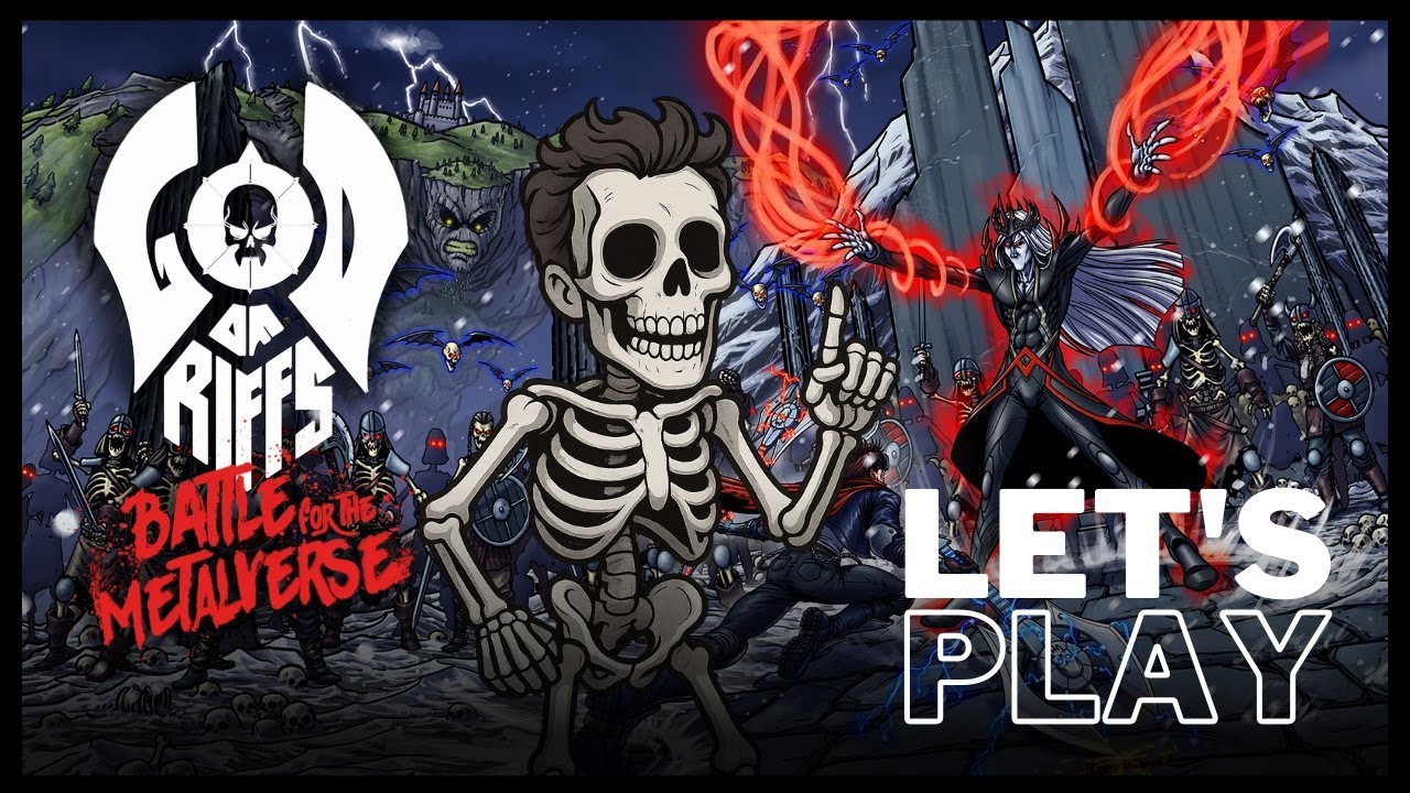 The most metal VR rhythm game yet? | Let’s Play God of Riffs: Battle for the Metalverse (PSVR2)