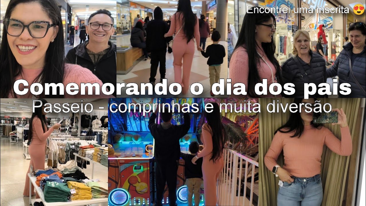 DIA DOS PAIS DIFERENTE 💙| LEVEI MOZI PRA ALMOÇAR | COMPREI ALGO QUE ESTAVA PRECISANDO 