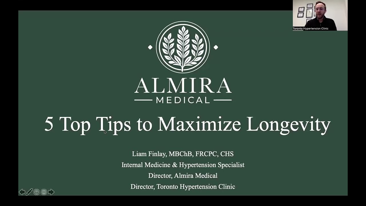 Top 5 Tips To Maximize Your Longevity | Dr. Liam Finlay