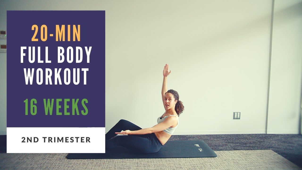 Week 16 of Pregnancy | 20-min Full Body Prenatal Workout