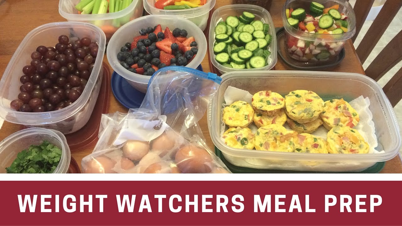 Weight Watchers | Meal Prep | 06.11.16