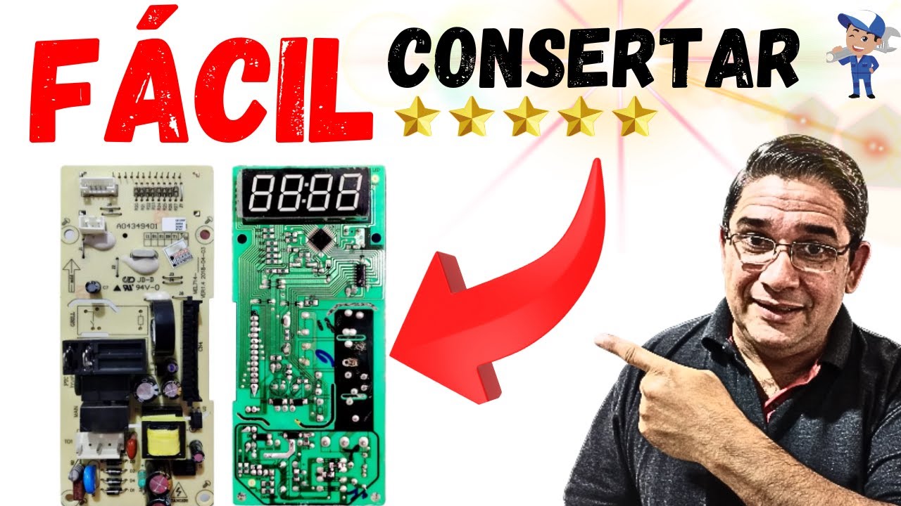 DISPLAY MICROONDAS ELECTROLUX COMO CONSERTAR