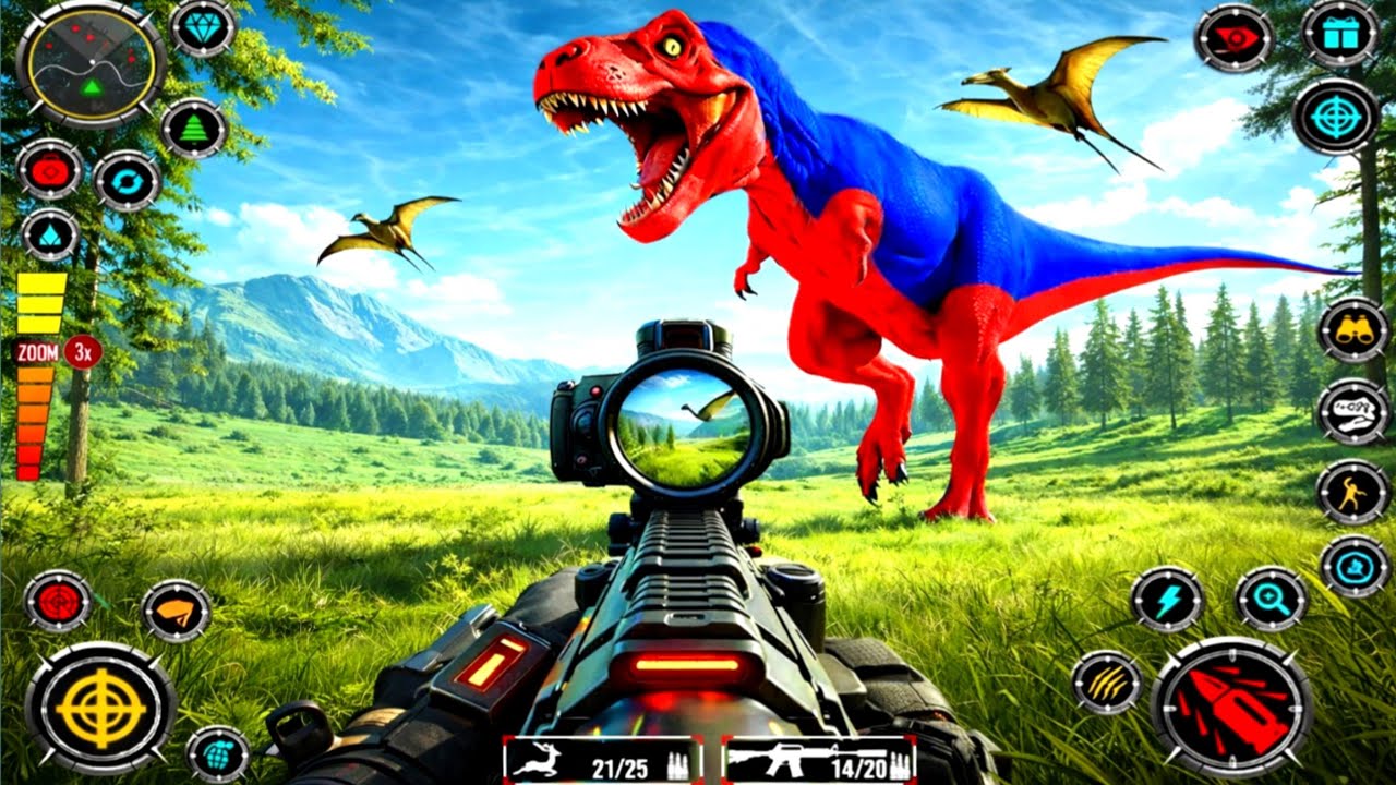 Best Dinosaur Simulator Game – Carnivores Dinosaur Hunter Game – Android Gameplay 