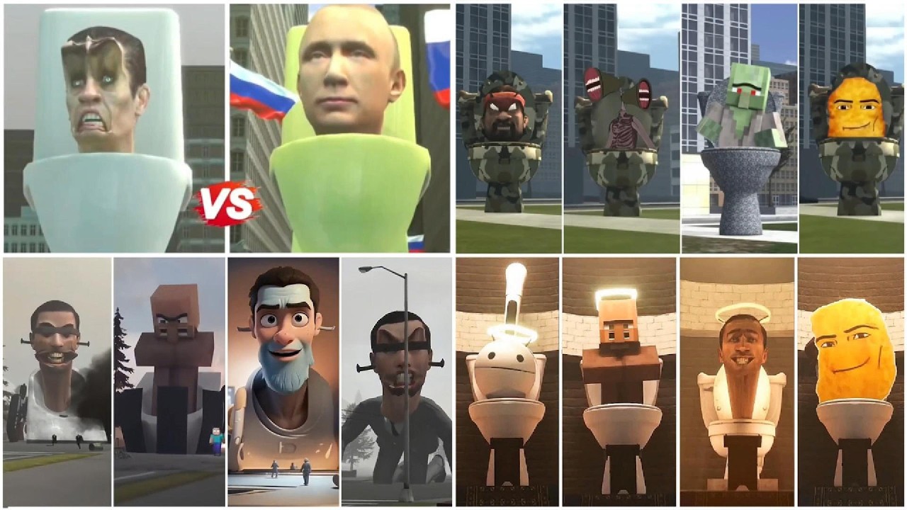 SKIBIDI TOILET MEGA BATTLE