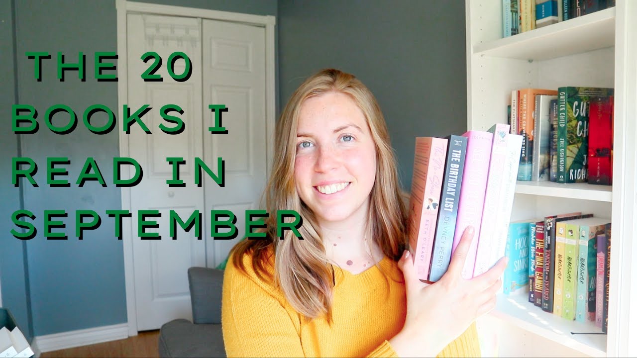 SEPTEMBER COZY READING WRAP UP | All The Books I Read This Month!! 🍂📚