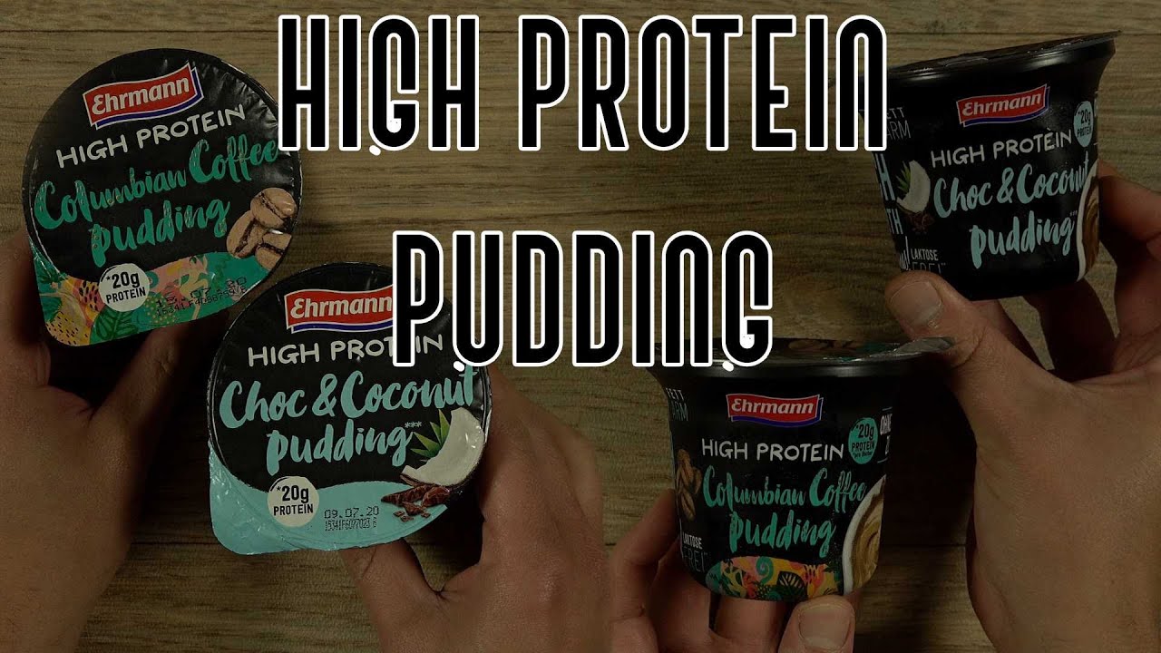 Ehrmann HIGH PROTEIN Pudding [Columbian Coffee & Chocolate & Coconut]