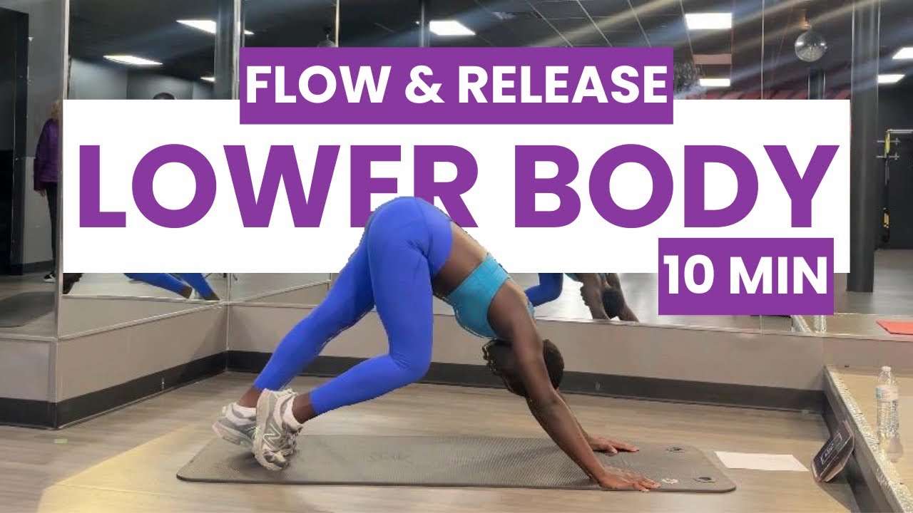 10min Lower Body FLOW & RELEASE | Deeply Loved Affirmation Subliminal | Strength & Mobility