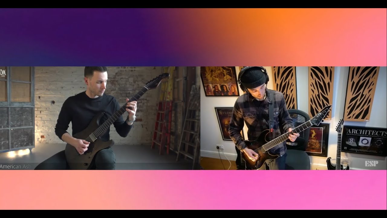 Architects - Animals (Adam & Josh Guitar Playthrough)