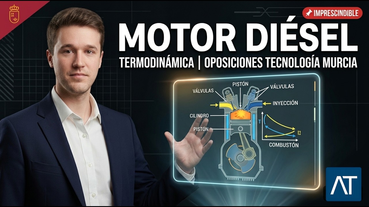 Oposiciones Tecnología Murcia | Termodinámica: Motor Diésel