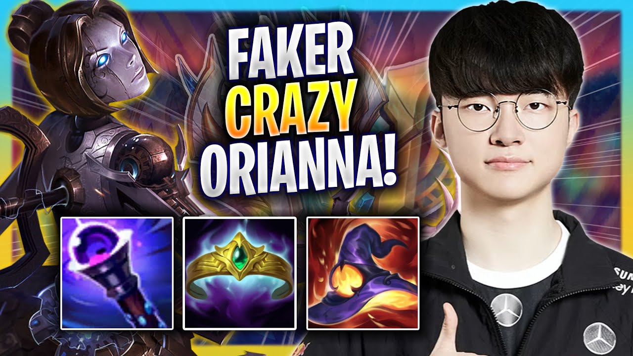 FAKER IS SO CRAZY WITH ORIANNA! - T1 Faker Plays Orianna MID vs Akali! | Bootcamp 2023