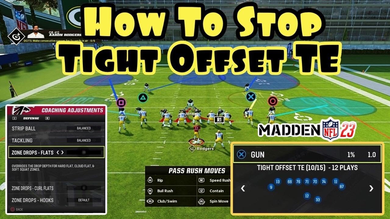 How To Defend Tight Offset TE In Madden 23!