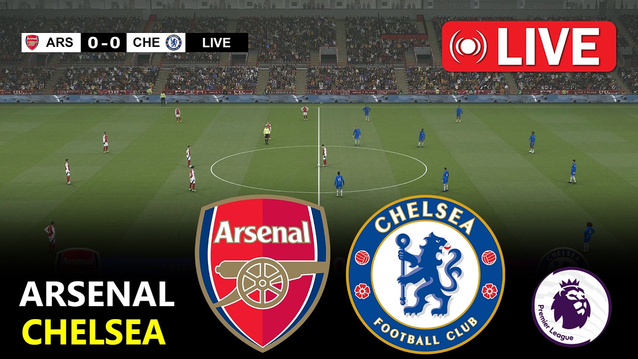🔴LIVE : Arsenal vs Chelsea | English Premier League 2026 | Epl Live Stream | PES 21 Simulation