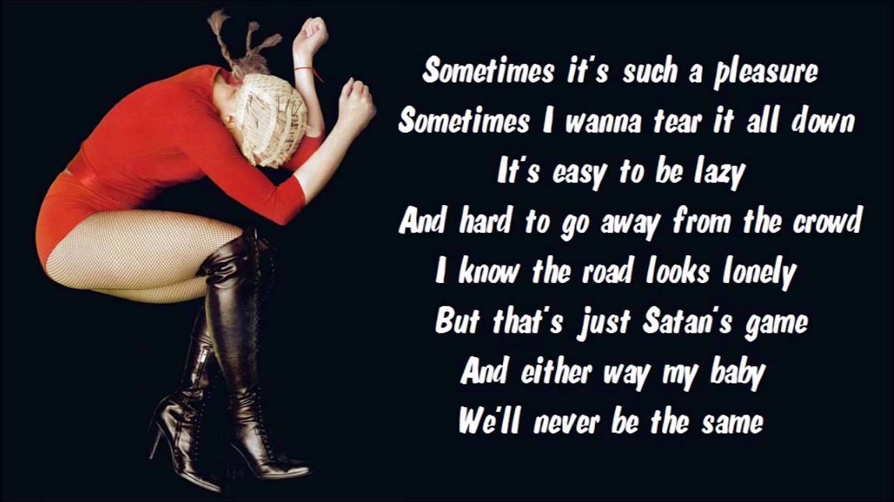 Madonna - Intervention Karaoke / Instrumental with lyrics on screen