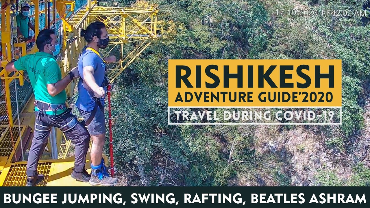 Rishikesh Adventure Vlog 2020 | Bungee Jumping in Rishikesh | River Rafting in Rishikesh (Shivpuri)