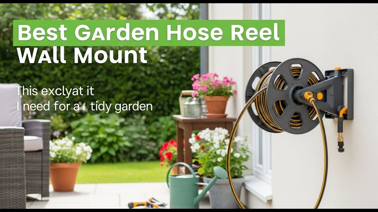 TOP 5 Best garden hose reel wall mount 2026