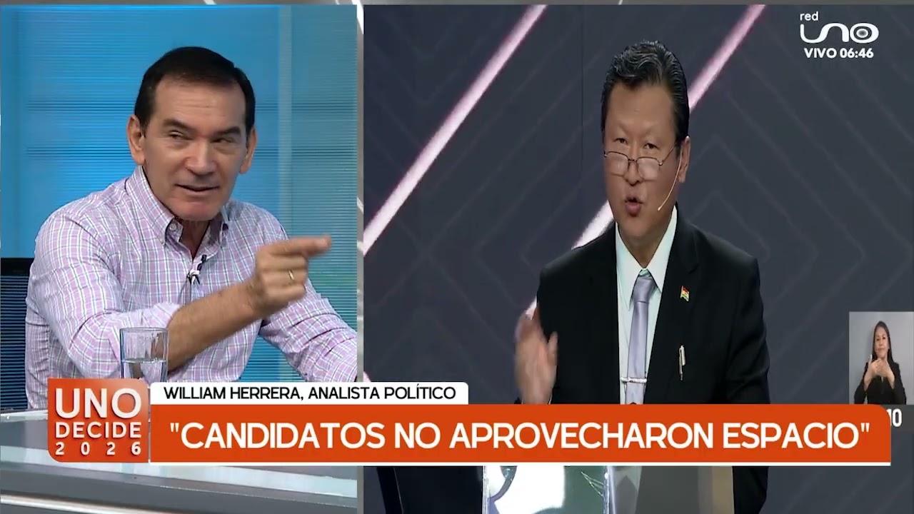 Candidatos a gobernador debatieron