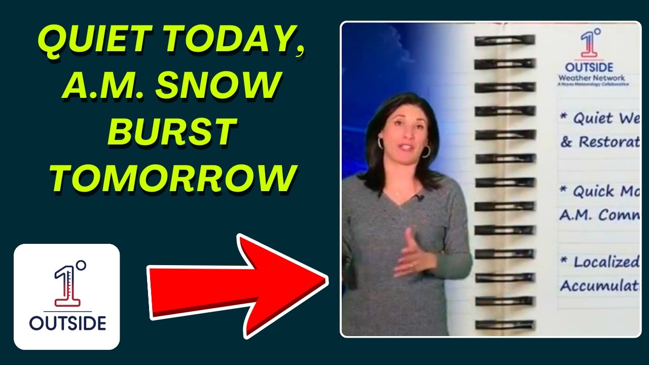 Tuesday Noyes' Notes: Quiet For Cleanup & Restoration Efforts, Burst of A.M. Snow Tomorrow