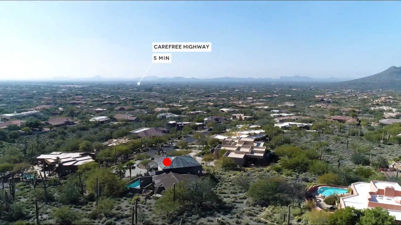 Elegant House in Arizona Captured by Aerial Photography | Extreme Aerial Productions