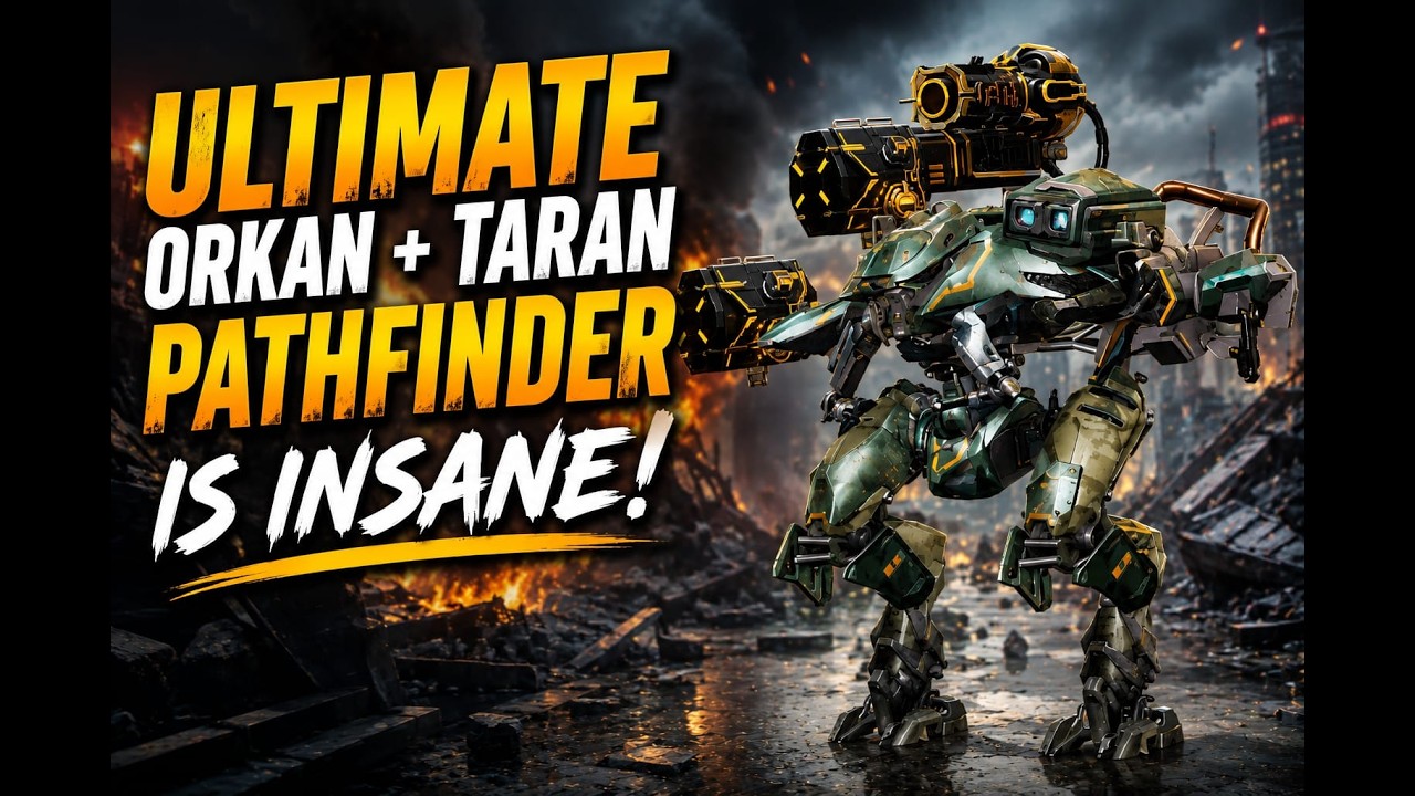 ULTIMATE Orkan Pathfinder &mdash; это БЕЗУМИЕ! 🤯 | Этот билд доминирует! | War Robots