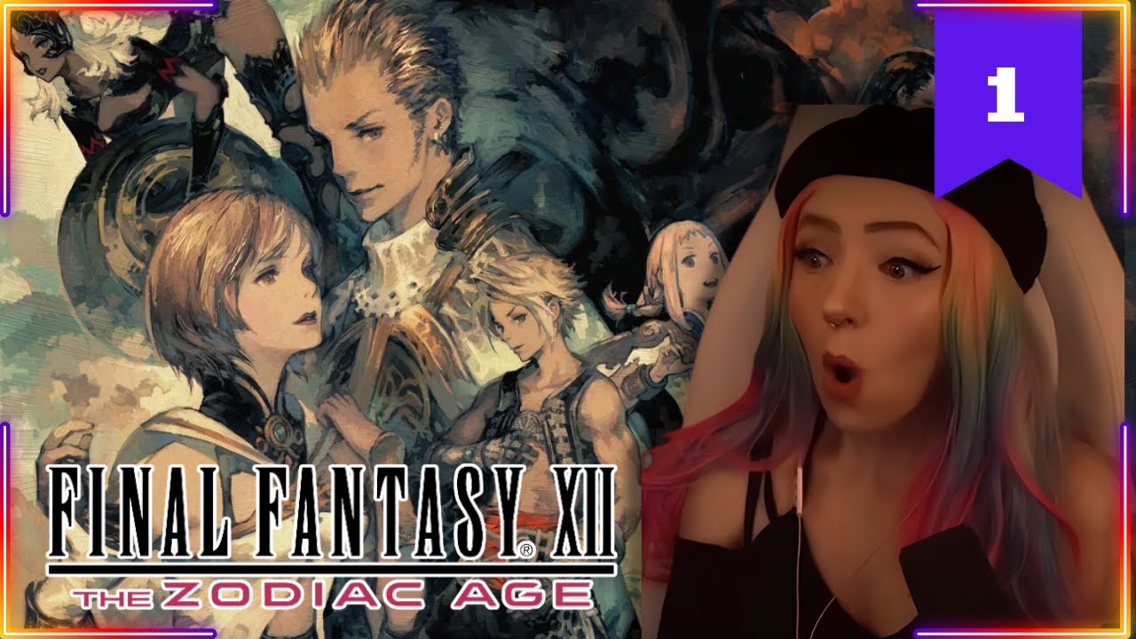 First Time playing Final Fantasy XII/FF12 The Zodiac Age - [FULL Twitch VOD] [No Edits] [Day 1]
