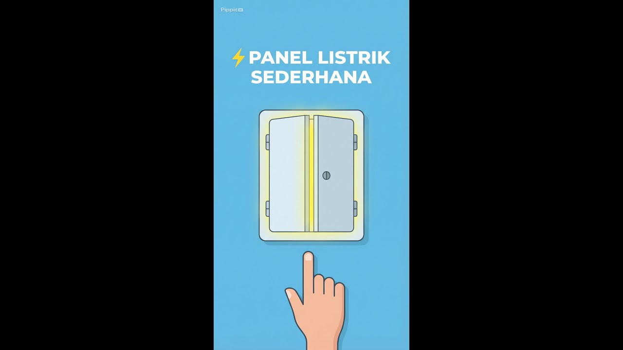Panel Listrik Sederhana – Pusat Kontrol Listrik Rumah