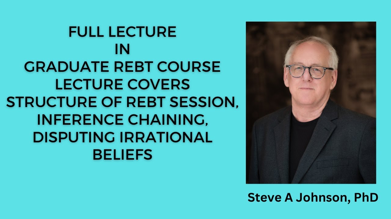 REBT Session Structure, Inference Chain, Disputing Irrational Beliefs, Lecture, Grad Course in REBT