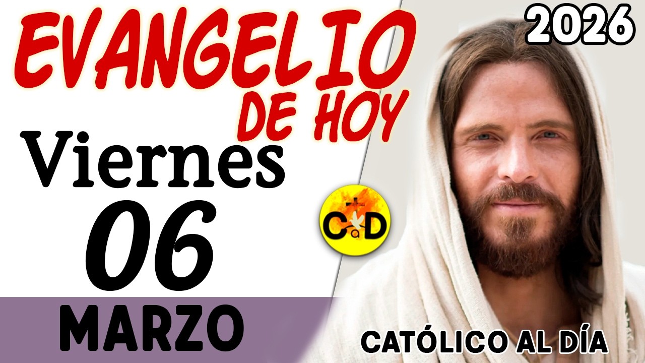 EVANGELIO de HOY viernes 06 de Marzo 2026 | Mateo 21, 33-46 REFLEXIÓN Católica | Católico al Día