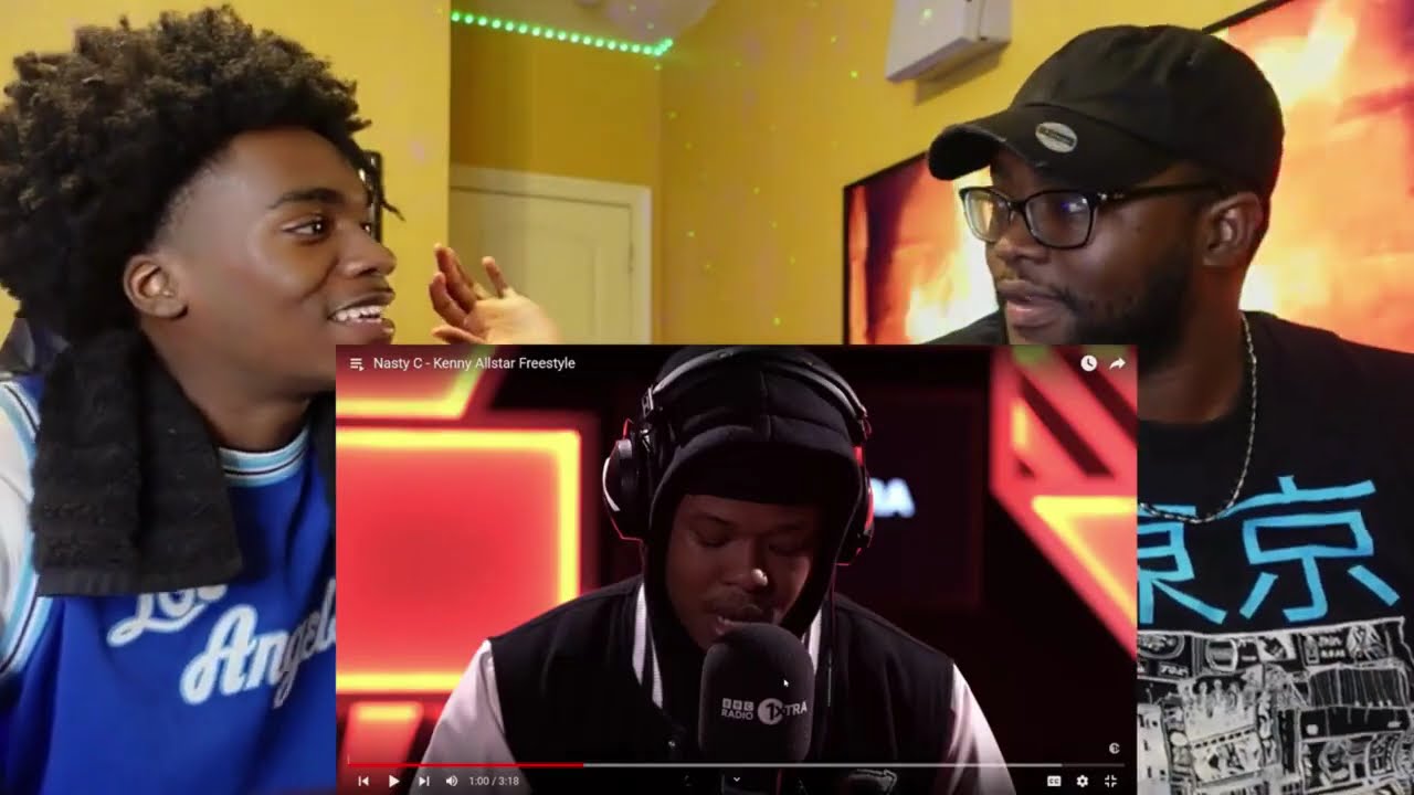Nasty C - Kenny Allstar Freestyle |РЕАКЦИЯ|