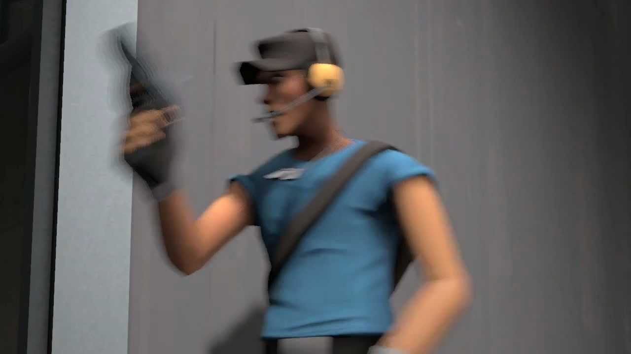 Scout Attempts to Shootdodge (SFM)