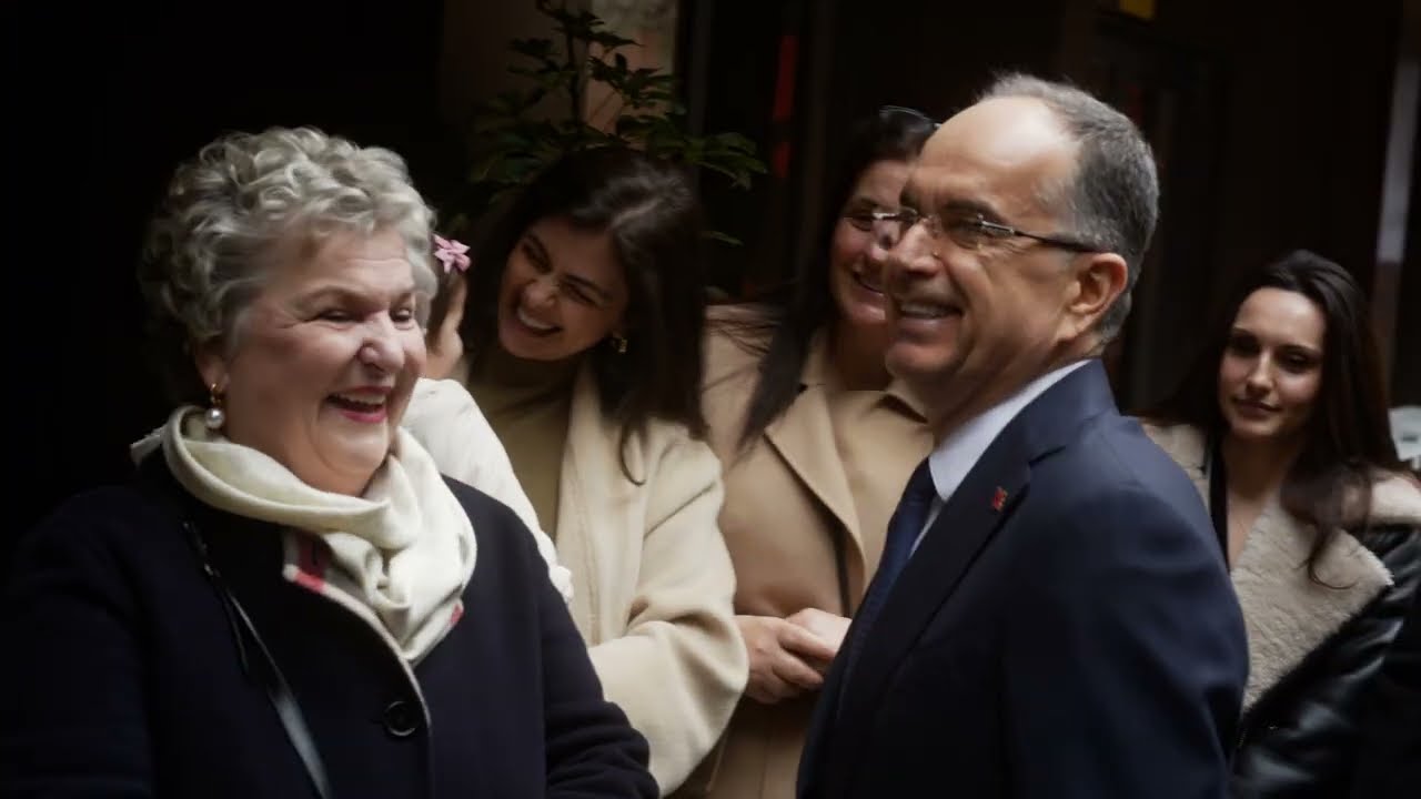 La visita del presidente dell'Albania Bajram Begaj a Slow Mill