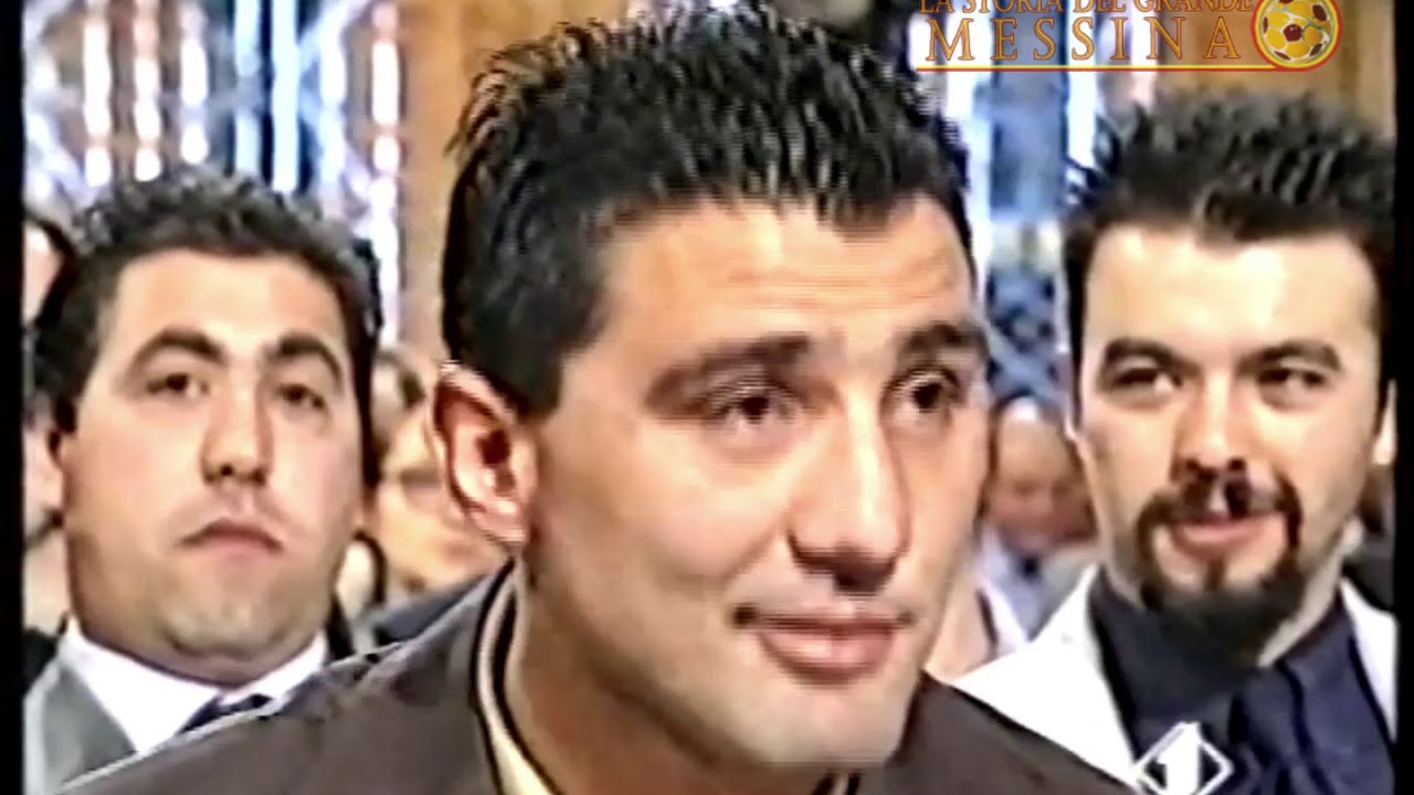 1998/99 - Vittorio Torino, attaccante del Messina, ospite a Controcampo