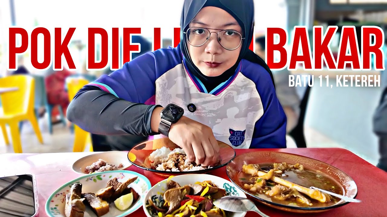 Sarapan LIDAH BAKAR & LEMAK CENONOK di POK DIE LIDAH BAKAR