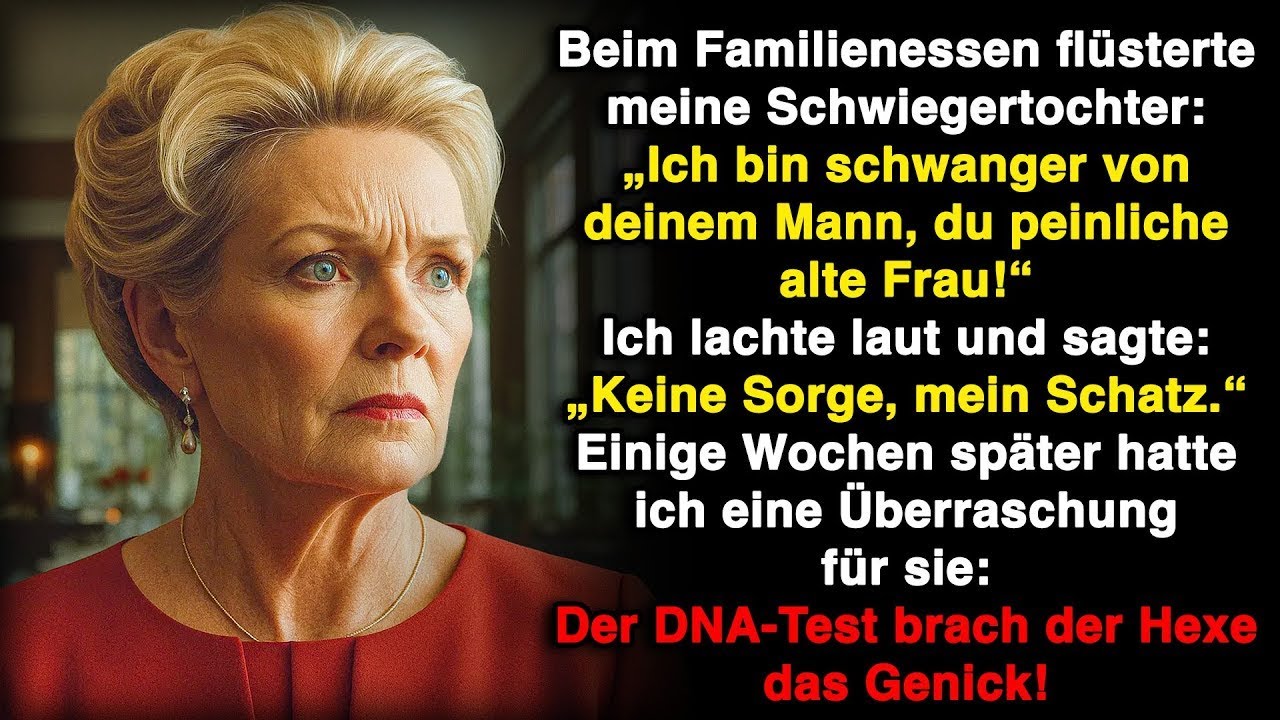 „Ich bin von deinem Mann schwanger“, flüsterte sie mir beim Essen plötzlich ins Ohr!