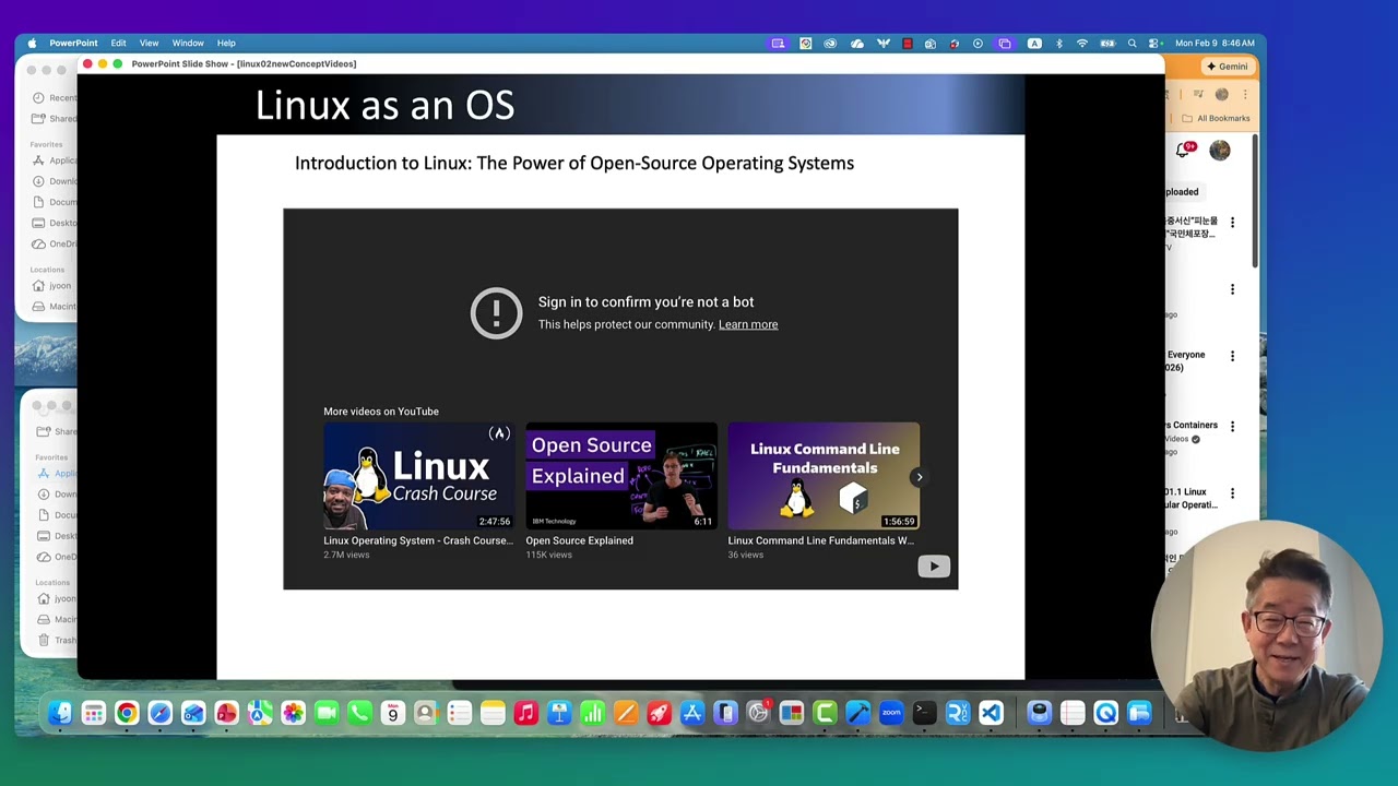 Video clips about Linux and its applications