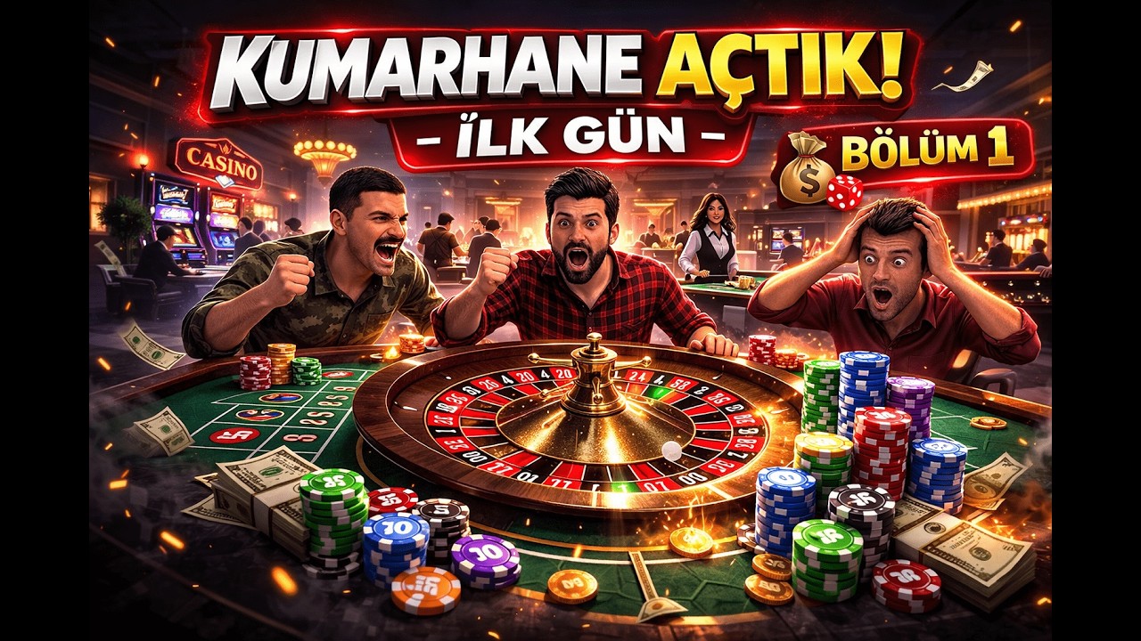 KUMARHANE AÇTIK! İlk Gün | Casino Simulator (Bölüm 1)