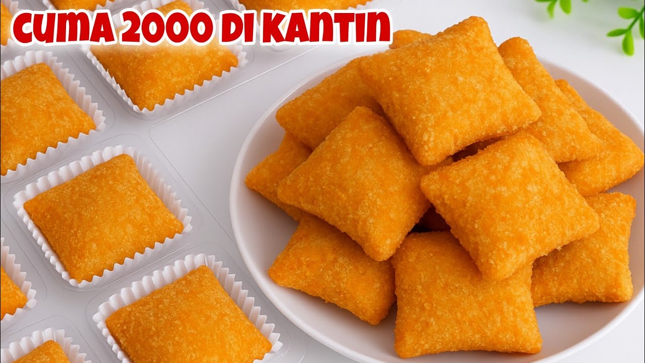 ORDERAN NGEBUT‼️JAJANAN KANTIN 2000AN TERLARIS TIAP HARI DARI ROTI TAWAR DI SULAP JAJANAN UNIK