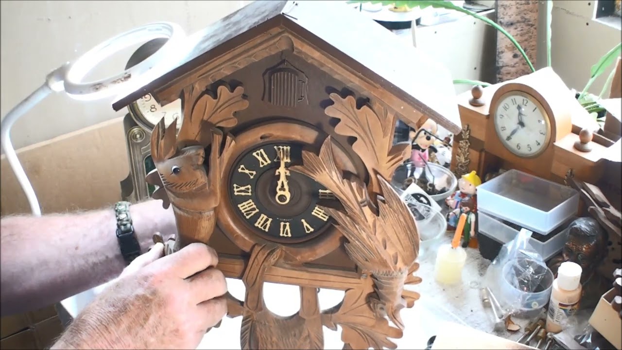 8 Day Black Forest Regula Cuckoo Clock Cleaning Oiling Waxing