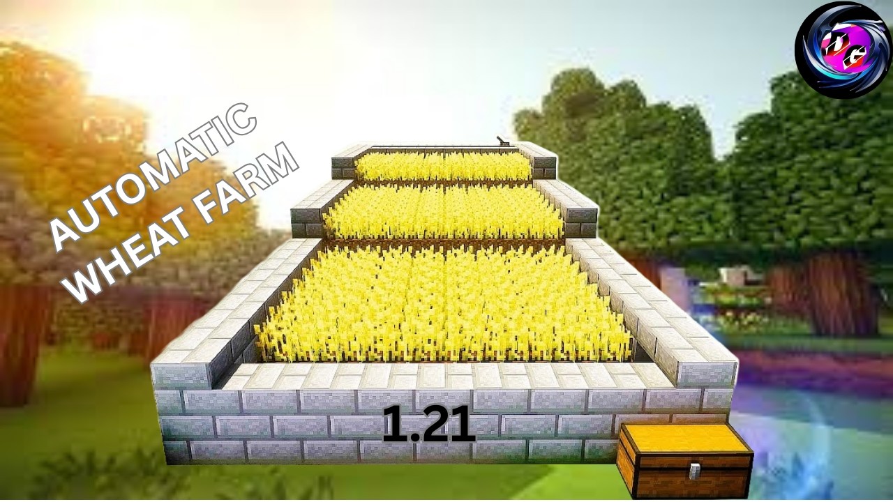 FINALLY KHAANE KA JUGAAD HO GAYA | GIANT AUTOMATIC WHEATR FARM | MINECRAFT PE 1.21 | DRACULA GAMING