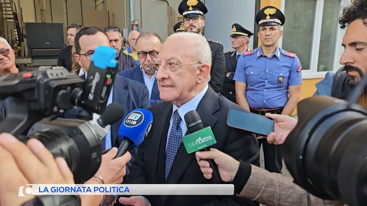 “Campania report”: regionali, De Luca a tutto campo