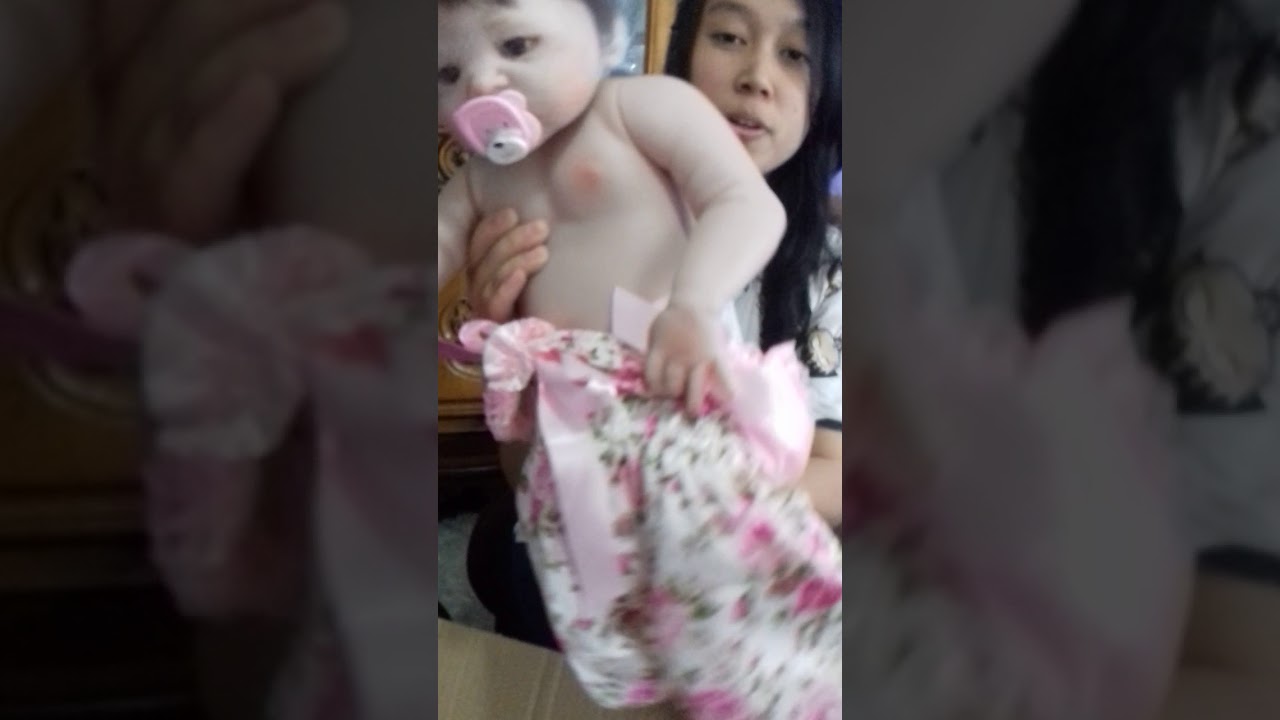 Unboxing baby reborn full silicone