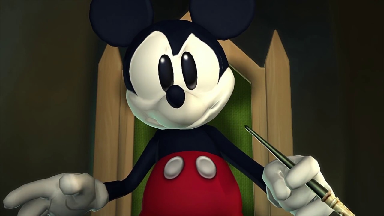 Disney: Epic Mickey Part One Nintendo Wii HD video game movie trailer
