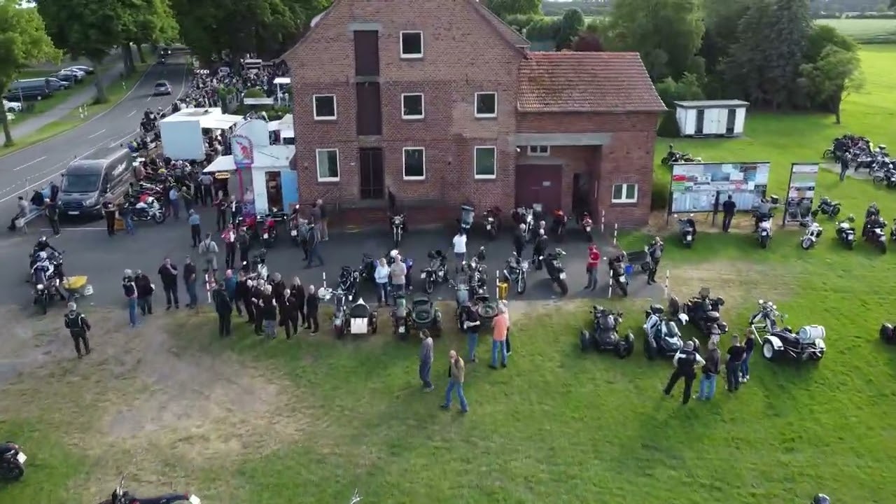 Motorradtreff in Gütersloh 2024 - Brocker Mühle am 15.05.