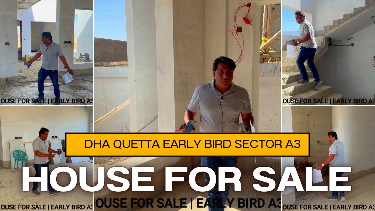 DHA Quetta | DHA Quetta Early Bird Sector A3 | DHAQ House for sale | Ali Youtuber | DHA Quetta